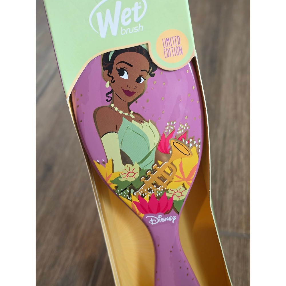 Wet Brush Disney Princess Tiana Original Detangler Hair Brush Limited Edition